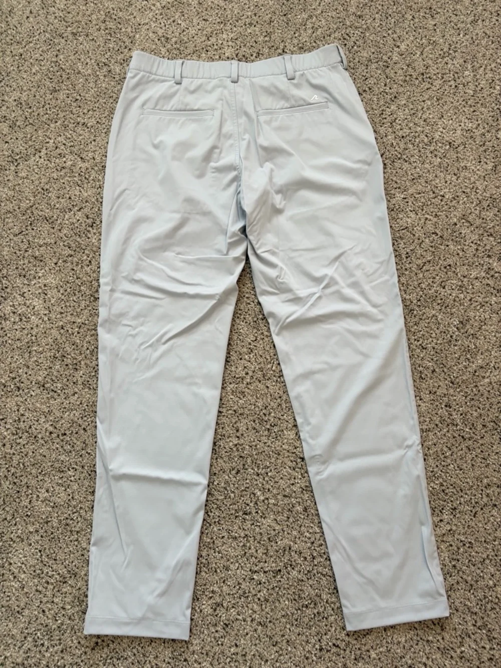 Men's Light Gray Golf Pants - Picture 4 of 4